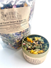 Load image into Gallery viewer, Botanical Steam &amp; Bath Tea- Floral or Highlands Blends
