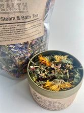 Load image into Gallery viewer, Botanical Steam &amp; Bath Tea- Floral or Highlands Blends
